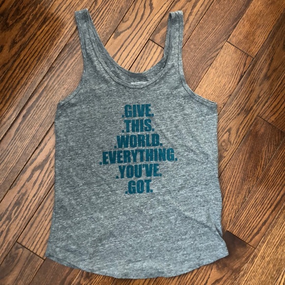 GOOD HYOUMAN GREY GRAPHIC TANK - Picture 2 of 6